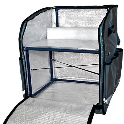 Estructura tubular de la mochila térmica en oferta