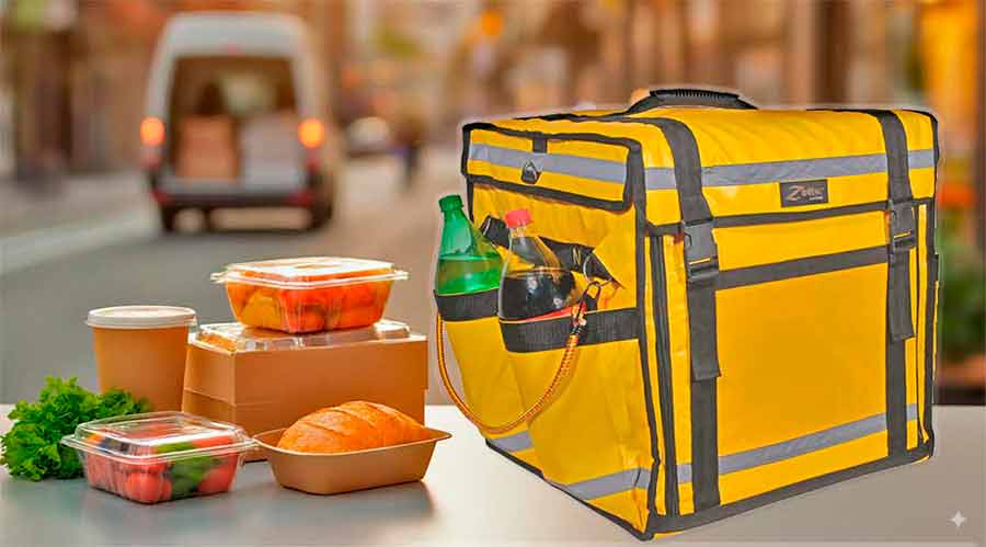 contenedor para entrega de alimentos