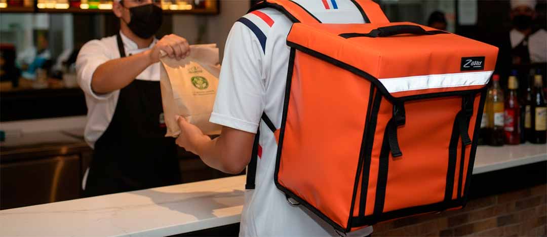 Comodidad y ergonomía mochilas para reparto delivery