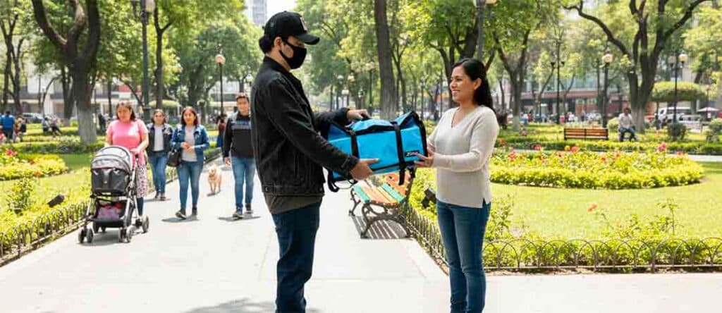 Bolsa abatible térmica para pizza