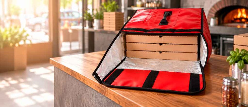 Bolsa térmica para pizza 3 cajas